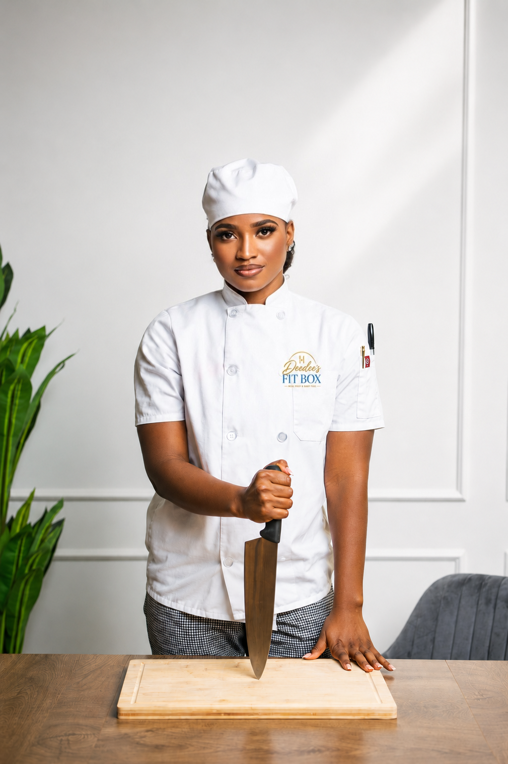 Chef Deedee at work